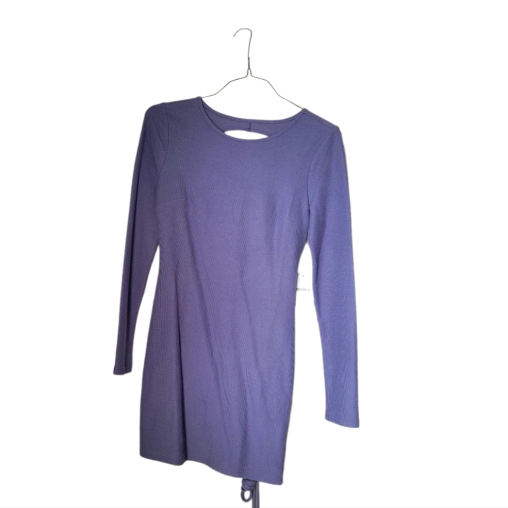 Women Short Backless Knit Dress